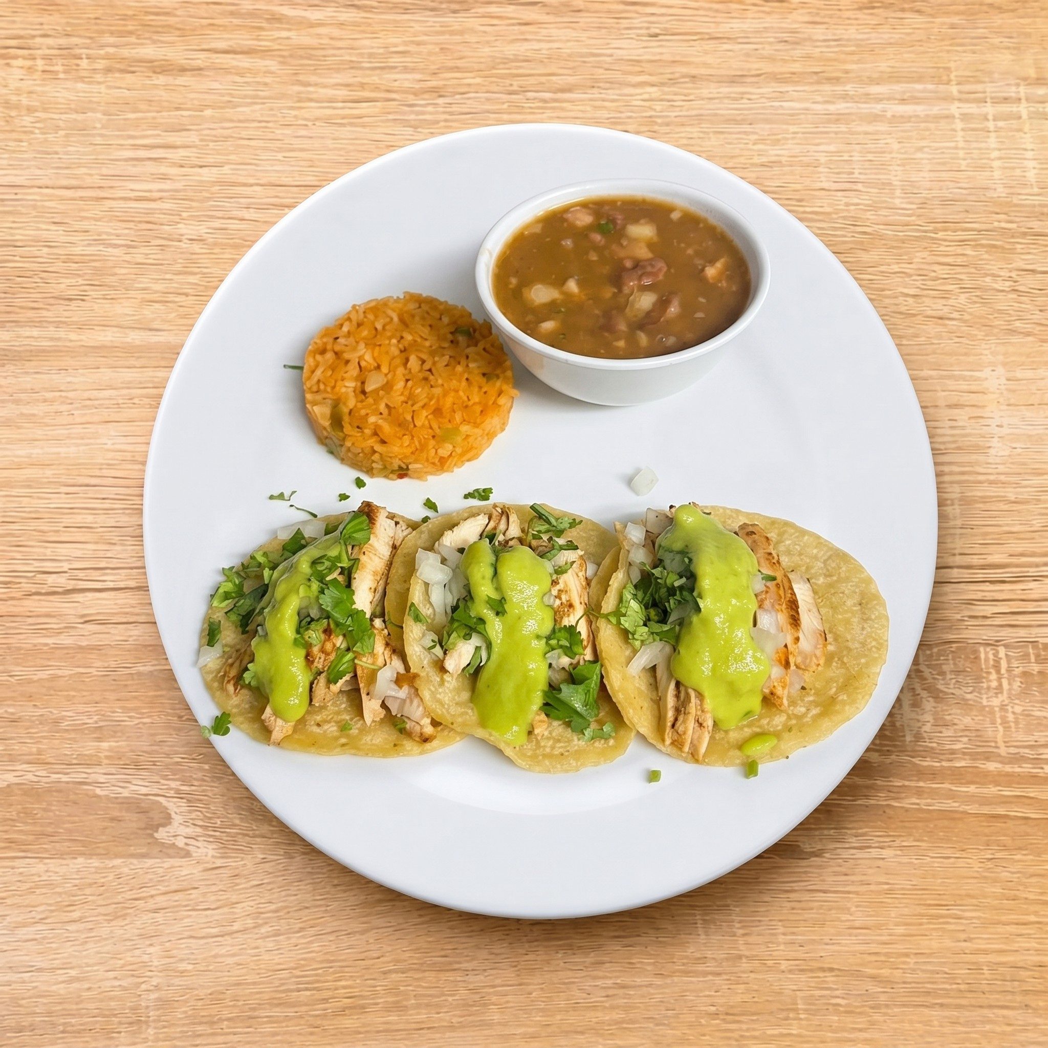 Authentic Street Tacos.