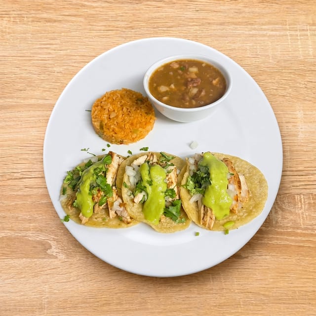 Authentic Street Tacos.